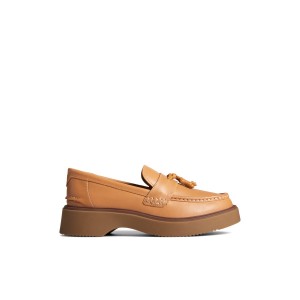 Sperry Bayside Loafer Halbschuhe Damen Beige | 80GYONZQI